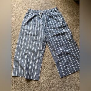 NWT BeachLunchLounge Linen Pants